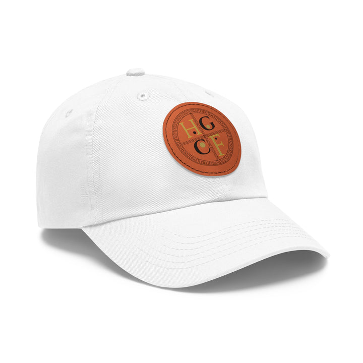 HGCF Dad Hat with Leather Patch