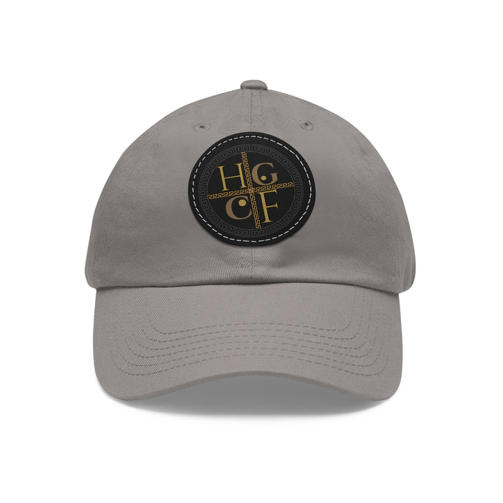 HGCF Dad Hat with Leather Patch