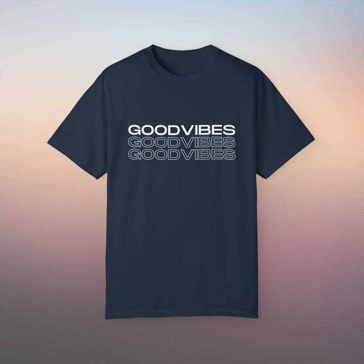 Good Vibes Garment-Dyed T-shirt