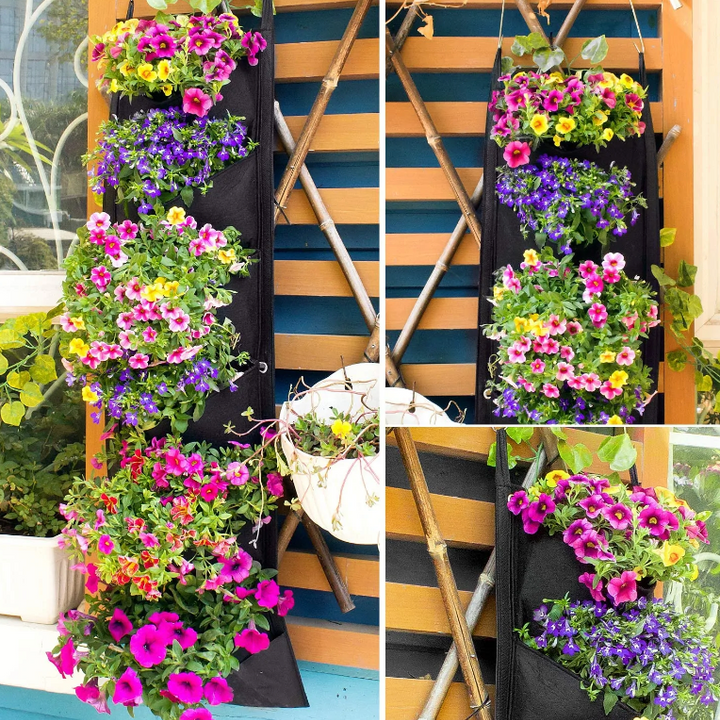 Vertical Hanging Garden Planter Flower Pots